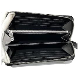 Louis Vuitton-Louis Vuitton Mahina Leather Zippy Wallet M61867-Black