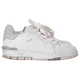 Axel Arigato-Axel Arigato Area Haze Sneakers in White Leather-White,Cream
