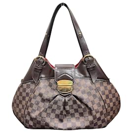 Louis Vuitton-Louis Vuitton Sistina GM Shoulder Bag N41540-Brown