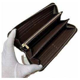 Louis Vuitton-Louis Vuitton Damier Zippy Wallet N41661-Brown