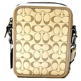 Coach-Coach Signature Sullivan Shoulder Bag CJ670-White
