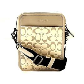 Coach-Coach Signature Sullivan Shoulder Bag CJ670-White