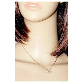 Van Cleef & Arpels-Van Cleef & Arpels K18YG Diamond Pendant Necklace VCARP3DP00-Golden,Metallic
