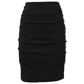Mini-Rock von Viktor & Rolf aus schwarzer Viskose Schwarz