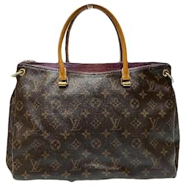 Louis Vuitton-Louis Vuitton Monogram Pallas Handbag M40906-Brown