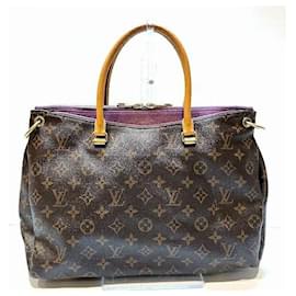 Louis Vuitton-Louis Vuitton Monogram Pallas Handbag M40906-Brown