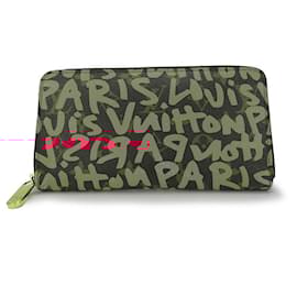 Louis Vuitton-Louis Vuitton Zippy Wallet M93710 Monogram-Pink