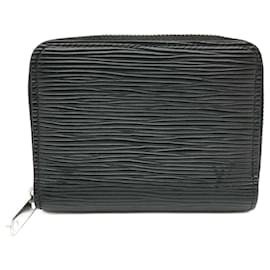 Louis Vuitton-Louis Vuitton Epi Zippy Wallet Coin Purse Black-Black