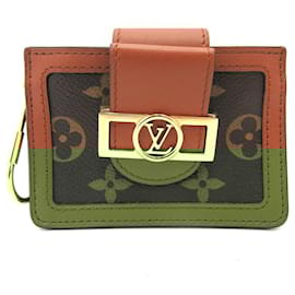 Louis Vuitton-Louis Vuitton Dauphine Multicart Card Case M68751-Brown