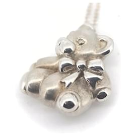 Tiffany & Co-Colar com motivo de urso Tiffany & Co SV925-Prata,Metálico