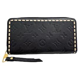 Louis Vuitton-Louis Vuitton Monogram Zippy Wallet-Black