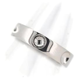 Louis Vuitton-Louis Vuitton K18WG White Gold Ring Size 15-White