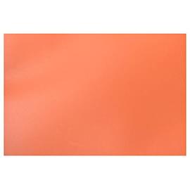 Loewe-Loewe Lamb Leather Clutch Bag Unisex-Orange
