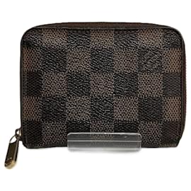 Louis Vuitton-Louis Vuitton Damier Zippy Coin Purse-Brown