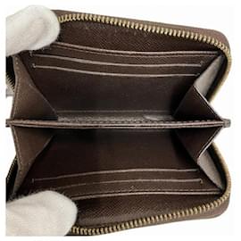 Louis Vuitton-Louis Vuitton Damier Zippy Coin Purse-Brown