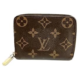 Louis Vuitton-Louis Vuitton Monogram Zippy Coin Purse-Brown