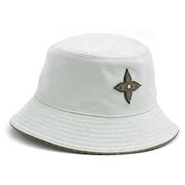 Louis Vuitton-Louis Vuitton Women's Monogram Bucket Hat M76941-Grey