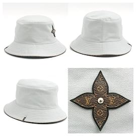 Louis Vuitton-Louis Vuitton Women's Monogram Bucket Hat M76941-Grey
