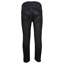 Acne-  Acne Studios Slim-Fit Jeans in Black Cotton Denim-Black