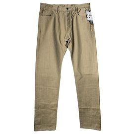 Jeans de pierna recta Simon Miller en algodón marrón Castaño