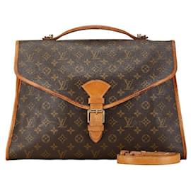 Louis Vuitton-Louis Vuitton Monogram Beverly 2WAY Handbag Brown-Brown