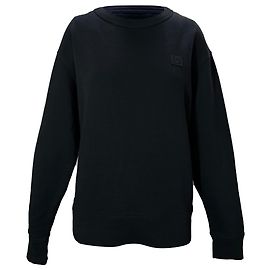 Acne Studios Logo-Appliqué Sweatshirt in Black Cotton Black