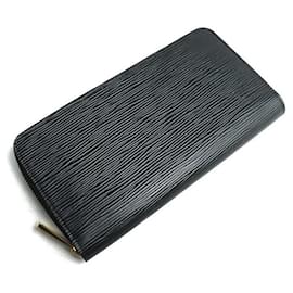 Louis Vuitton-Louis Vuitton Epi Leather Zippy Wallet M68755-Black