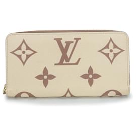 Louis Vuitton-Louis Vuitton Zippy Wallet Monogram M80116-Brown,Beige