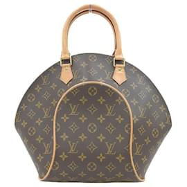 Louis Vuitton-Louis Vuitton Monogram Ellipse MM Handbag-Brown