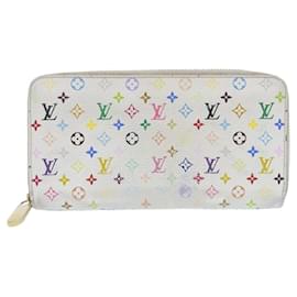 Louis Vuitton-Louis Vuitton Monogram Multicolor Zippy Wallet M60241-White