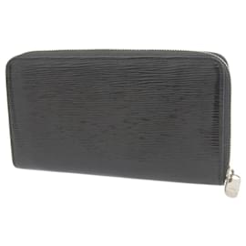 Louis Vuitton-Louis Vuitton Epi Electric Zippy Organizer Long Wallet-Black