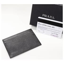 Prada-Prada Calf Card Case 2M1149-Black