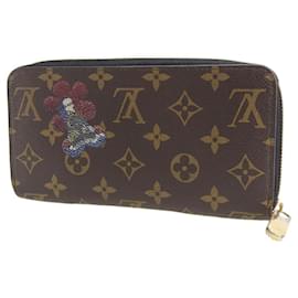 Louis Vuitton-Louis Vuitton Monogram Zippy Wallet M67249-Red
