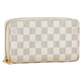 Louis Vuitton-Louis Vuitton Damier Azur Zippy Wallet N60019-White
