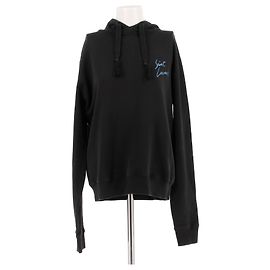 SAINT LAURENT Strickwaren & Sweatshirts T.International L Baumwolle Schwarz