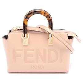 Fendi-Sac à main en cuir Fendi Mini By The Way 8BS067-Rose