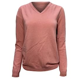 Pull Jil Sander en cachemire rose Marron Rose