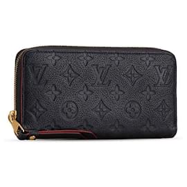 Louis Vuitton-Louis Vuitton Monogram Empreinte Zippy Wallet M62121-Red