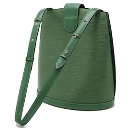 Louis Vuitton-Louis Vuitton Epi Cluny Shoulder Bag-Green