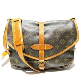 Louis Vuitton-Louis Vuitton Monogram Saumur 30 Shoulder Bag-Brown