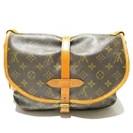 Louis Vuitton-Louis Vuitton Monogram Saumur 30 Shoulder Bag-Brown