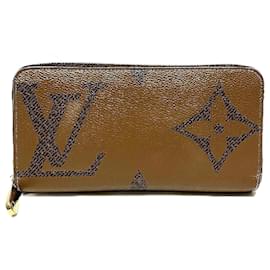 Louis Vuitton-Louis Vuitton Monogram Zippy Wallet-Brown