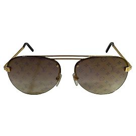Gafas de sol Monogram Louis Vuitton Z1020E Castaño