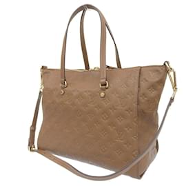 Louis Vuitton-Louis Vuitton Monogram Empreinte Lumineuse PM Tote M94323-Brown