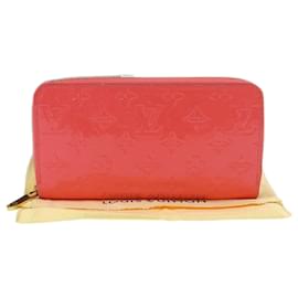 Louis Vuitton-Louis Vuitton Vernis Zippy Wallet Long Wallet M93202-Pink