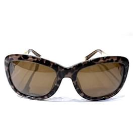 Louis Vuitton-Louis Vuitton Leopard Sunglasses Z0558E-Brown