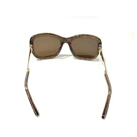 Louis Vuitton-Louis Vuitton Leopard Sunglasses Z0558E-Brown
