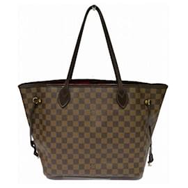 Louis Vuitton-Louis Vuitton Damier Neverfull MM Tote Bag N51105-Brown