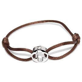 Pulsera de oro blanco K18WG Louis Vuitton Q95649 Blanco