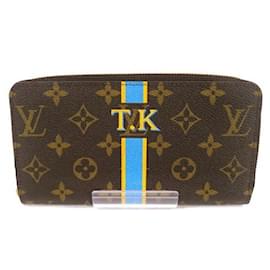 Louis Vuitton-Louis Vuitton Monogram Zippy Wallet My LV Heritage-Brown